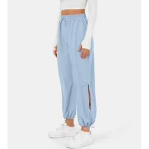 Halara Breezeful High Waisted Drawstring Side Pocket Split Hem Quick Dry Joggers